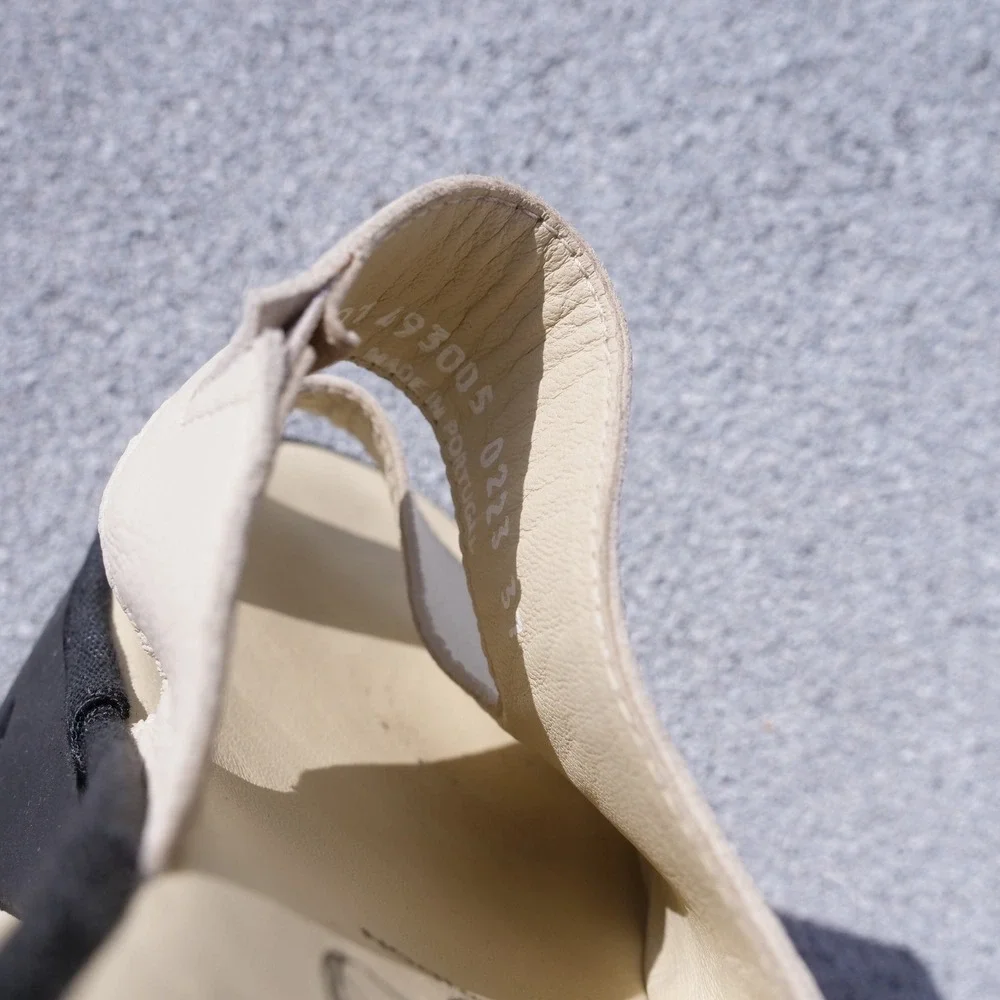 Modern‎ Fly London ivory leather platform tech sandals